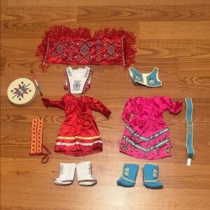 American Girl Doll Kaia Traditional Outfits